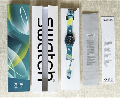 Swatch Uhr Olympiade Milano Cortina 2026 - Limited Edition nur für Mitarbeiter