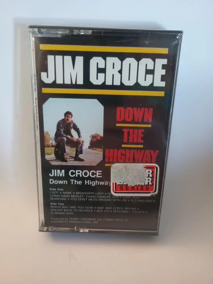 NOS Jim Croce Down The Highway Cassette Tape Rare Sealed Rock Classic Rock - Image 2 of 4