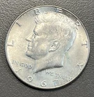 1967 Kennedy Half Dollar / 40% Silver US Coin / 50 Cent Piece