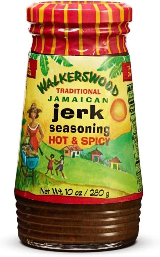 Jamaican jerk Seasoning Walkerswood Traditional Mild Green Hot