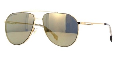 HUGO BOSS 1326/S J5G UE Sunglasses Gold Frame Gold Lenses 60mm