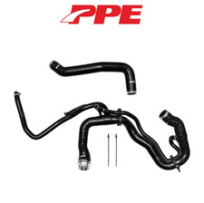 Ppe Upper Lower Silicone Radiator Hose Kit For 17-19 Gmc Chevy 6.6l Duramax