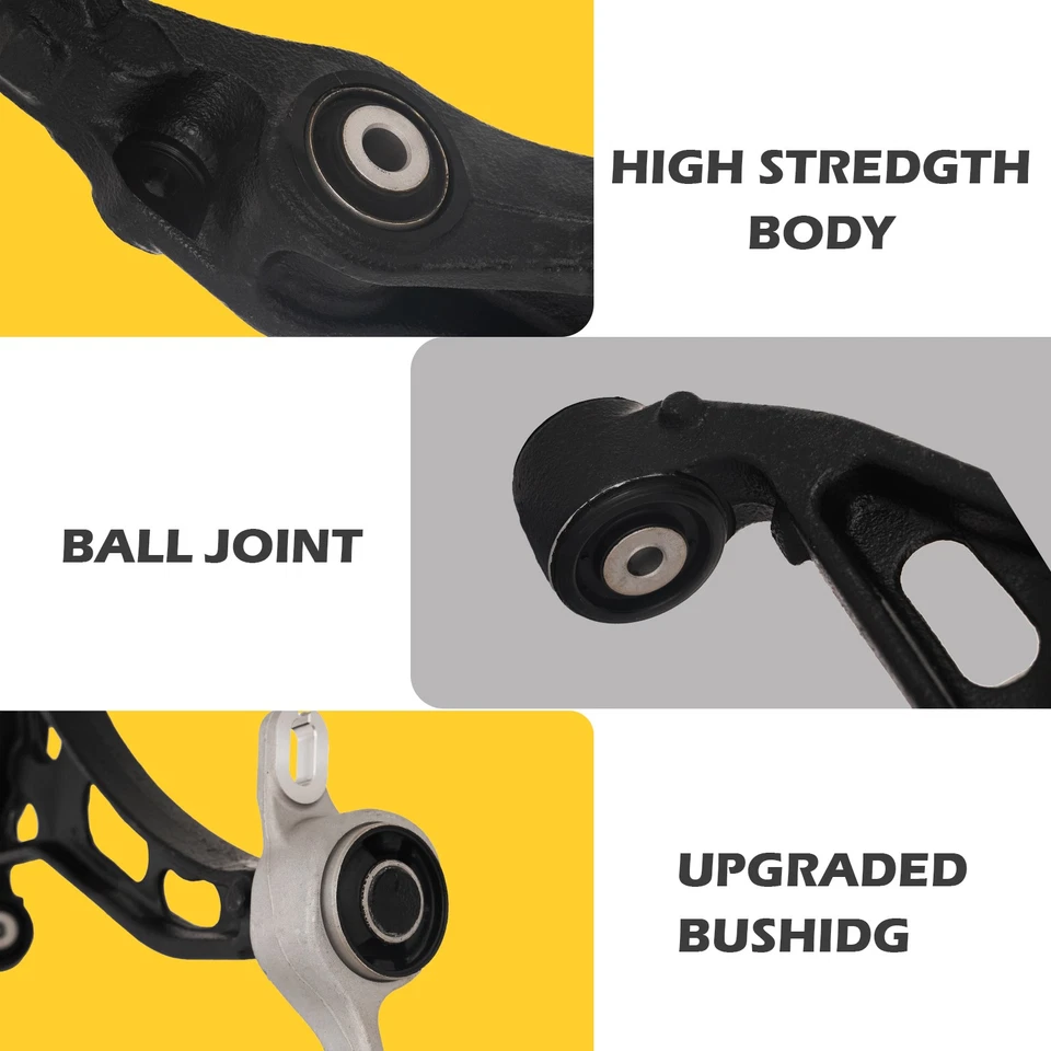 For 2011 2012-2015 Jeep Grand Cherokee Dodge Durango 2x Front Lower Control Arm - Image 4 of 4