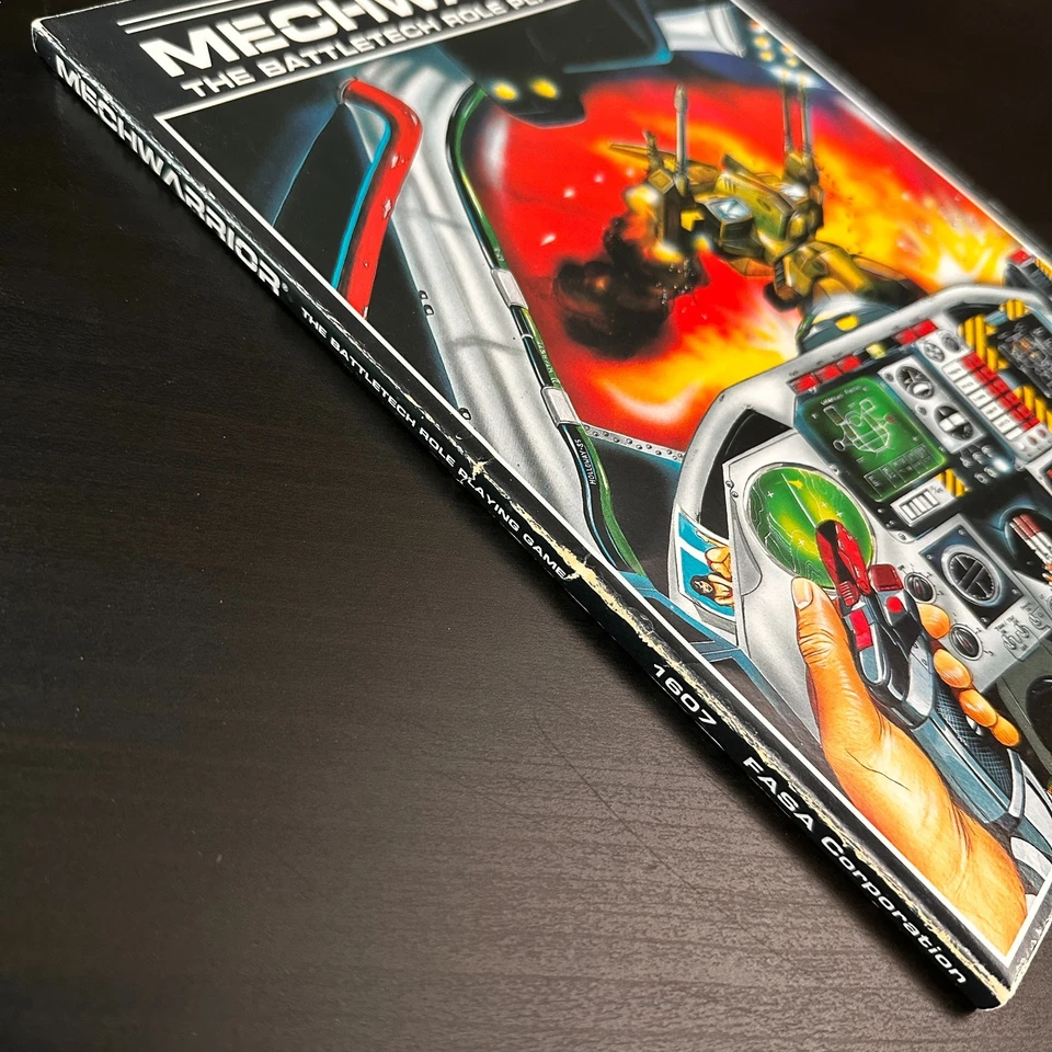 BattleTech 1607: MechWarrior The Role Playing Game RPG OOP FASA 1986 - Image 4 of 4