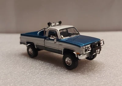 Brekina 19660 Chevy C20 GMC Sierra Grande Off-Road Blau BJ 1981 OVP - Bild 1 von 2