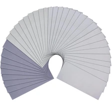 AUSTOR 36 Pieces Wet and Dry Sandpaper 3000 5000 7000 10000 Grit Sanding Paper A