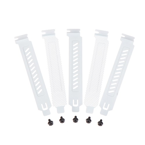 5Pcs Desktop Computer Host Chassis PCI Cooling Dust Filter PCI Slot Baffle N _fe - Afbeelding 7 van 14