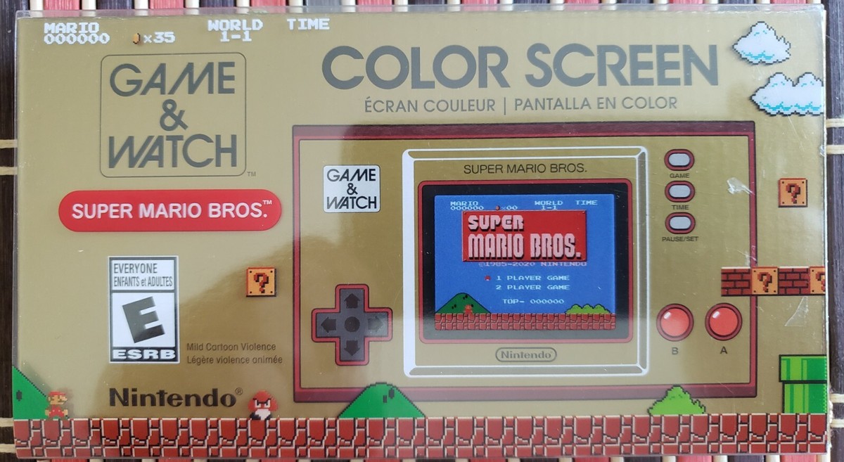 Game And Watch Super Mario Bros. 45496883041| eBay