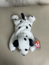 EXTREMELY RARE MINT Retired Ty Beanie Baby Dotty #4100 with Many Errors