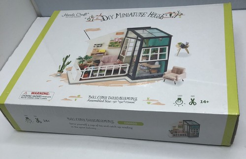 Hands Craft 3D Puzzle DIY Dollhouse - Balcony - Picture 6 of 6