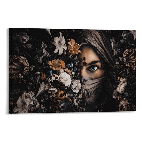 Vintage Women'S Chart Canvas Poster Art Print Decoration Aesthetic Home Decor