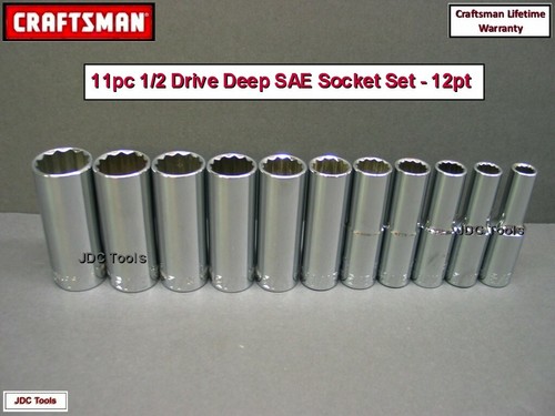 CRAFTSMAN 42 pc 1/2 Drive Socket Set 51 - Bild 3 von 3