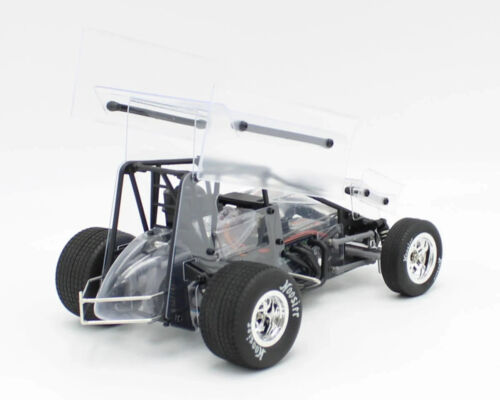 1RC Racing Sprint Car 4.0 1/18 Brushless RTR 2WD Oval Racer (CLEAR) 1RC1097 - Picture 2 of 2