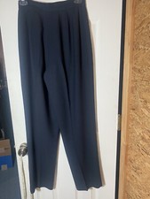 Black Pleated Front Lined Dress Pants Size 2