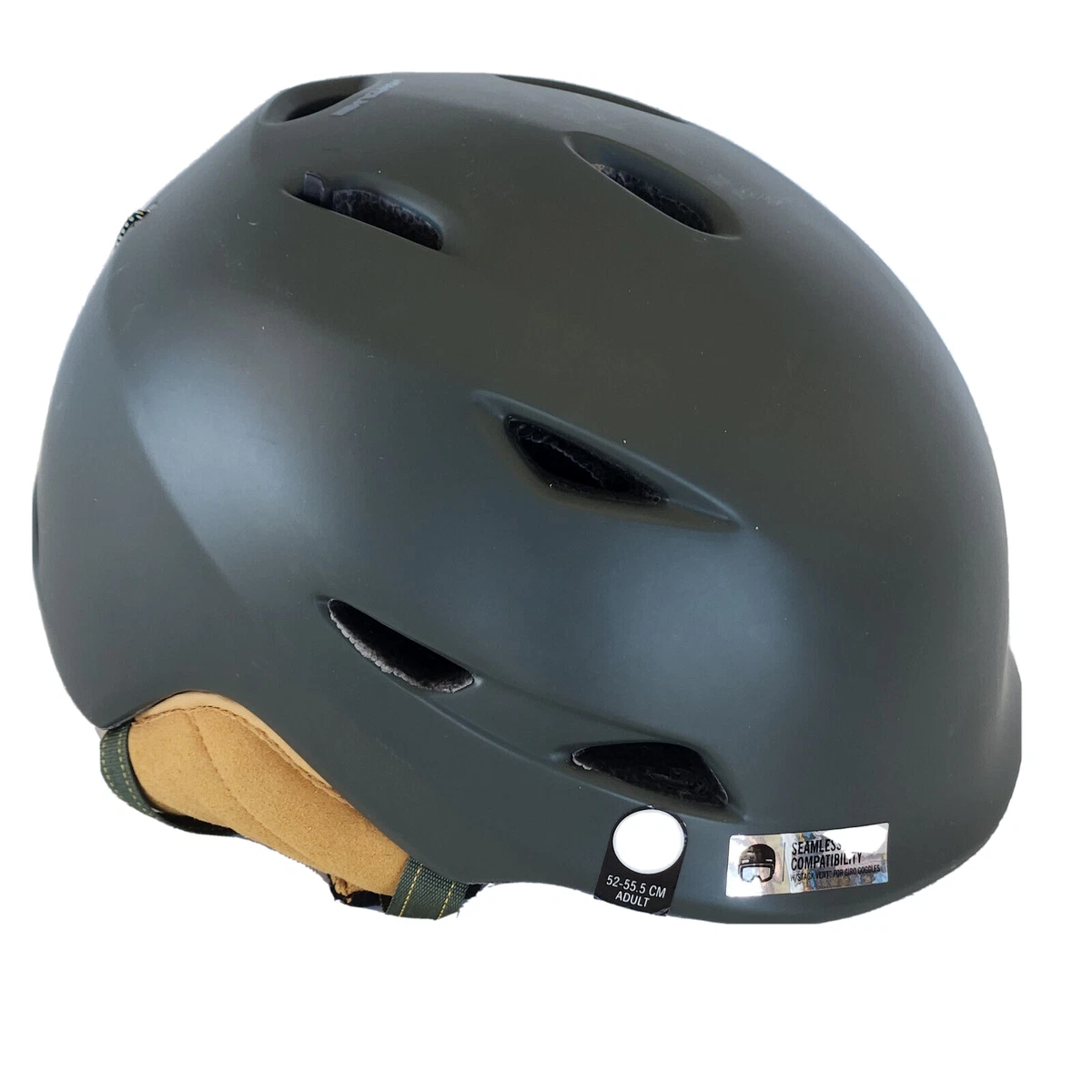 Giro X Static XT2 Ski Snowboard Helmet Green Adult Small 52 55.5