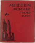 Modern Postage Stamp Album Book 1946 With Stamps