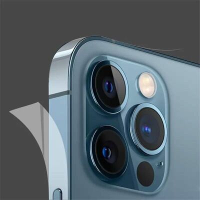 Transparent Frame Side Border Schutzfolie für Apple iPhone 16 15 14 13 Pro Max