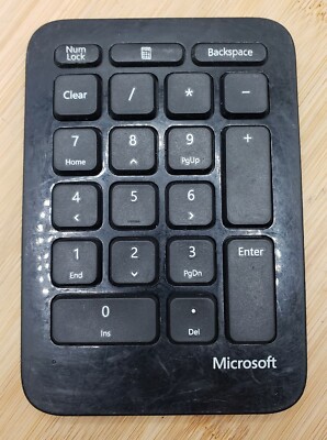 Microsoft 1558 Sculpt Ergonomic Wireless Number Key Pad Bluetooth No Dongle C