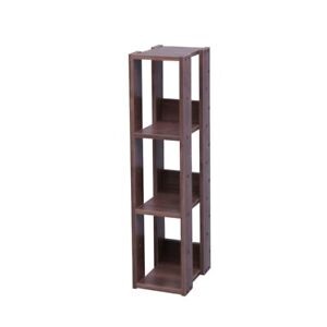 narrow shelving units for kitchen storage