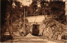 CPA AK Cap MARTIN Tramway rentrant dans le Tunnel (262167)