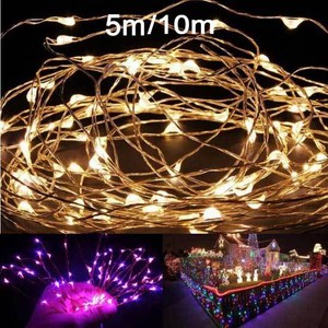 2M-5M-10M-180-50-100leds-Copper-Wire-Christmas-Outdoor-String-Fairy-Light-DC12V