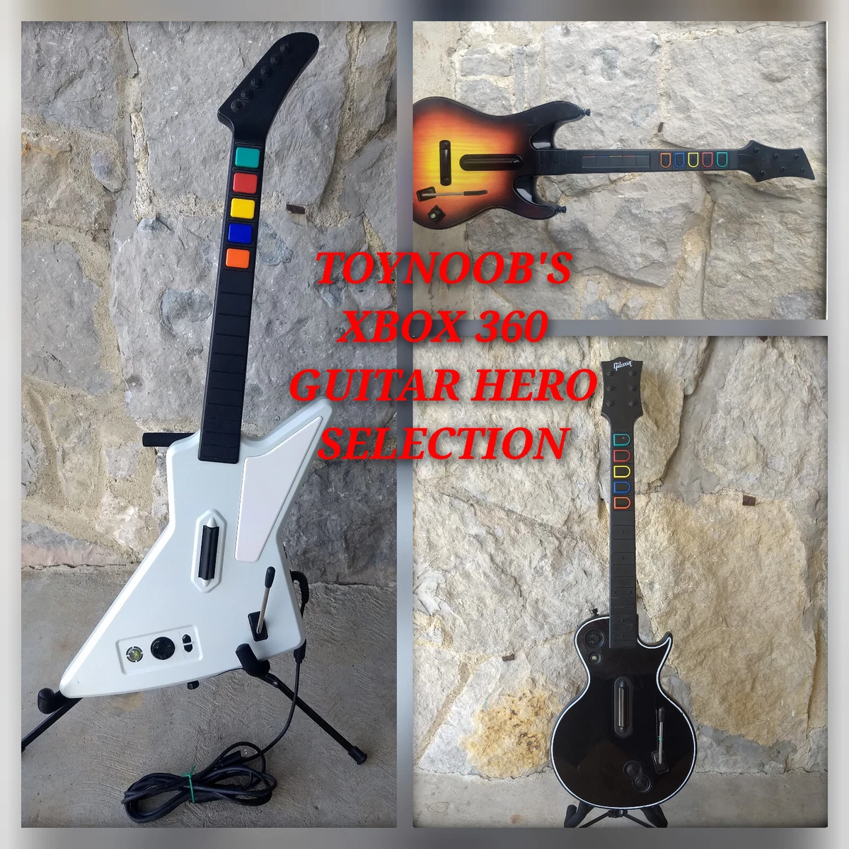 Cheap guitar hero 2024 guitars xbox 360