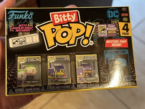 SDCC 2023 COMIC CON FUNKO BITTY POP! BATMAN Joker Batgirl DC EXCLUSIVE Limited