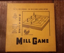 Vintage Mill Game BY Wm. F. Drueke & Sons No. 553   Made In USA     (lot CL)