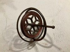 1950s Space Age Atomic Rainbow Gyroscope Scientific Toy Vintage MCM