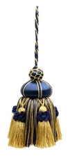 Key Tassel accented with Crown Tassels, Color# 1152 [Sold Individually]