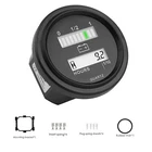 12V24V36V48V72V LCD Battery Indicator Hour Meter Fuel Gauge For Golf Cart Club
