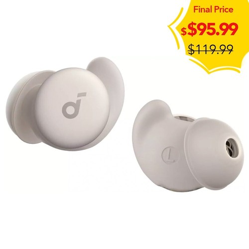 Soundcore Sleep A20 Noise Blocking Sleep Earbuds Sleep Monitor 80Hr Play |Refurb