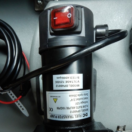 Xtreme 500L Diesel Fuel Pod Tank 12V 40LPM Pump Kit Lockable Lid - Picture 9 of 12