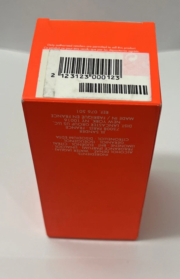 LIJADORA SPORT JIL PARA HOMBRE 3.4 FL. OZ / 100 ML Eau de Toilette Spray Sellado RARO Foto 3 de 3