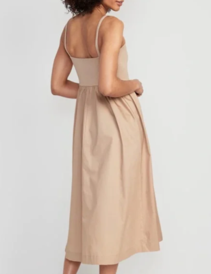 old navy brown satin dress Ruffled Satin Maxi Dress