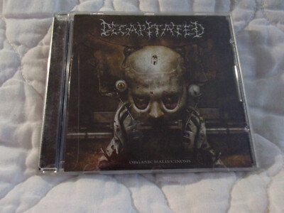 DECAPITATED ORGANIC HALLUCINOSIS CD EARACHE RECORDS TECHNICAL DEATH METAL POLAND