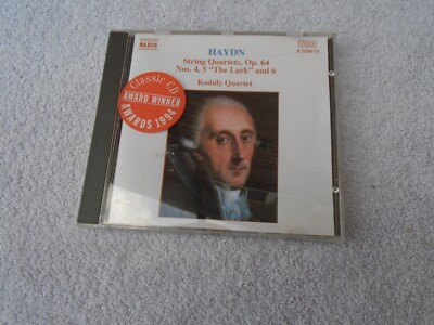 HAYDN - String Quartets Op 64 Nos 4 5 & 6 KODALY QUARTET- CD Naxos