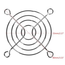 60mm Silver Fan Grill / Finger Guard for PC for Case Chassis Fans Cover