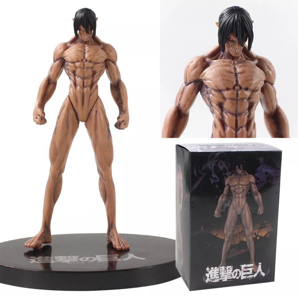 La Ataque De Los Titanes Figura Eren Shingeki No Kyojin Colecciones Manga 14 Cm