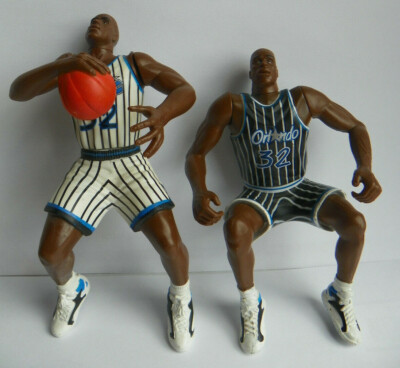 2 Orlando Magic Shaq Shaquille O'Neal NBA Basketball Action