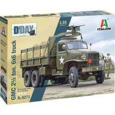 ITALERI 1:35 SCALE GMC 2 1/2 Ton 6x6 TRUCK 80th Anniv DDay Edition #6271~NEW