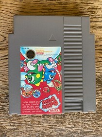 NES Bubble Bobble NICE Copy w Cover TESTED and WORKING