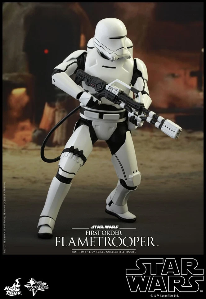 Hot toys MMS326 1/6 First Order Flametrooper Star Wars: The Force Awakens - Image 3 of 4