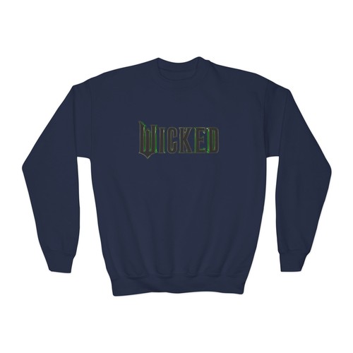 Wicked Musical Youth Sweatshirt, Movie Fan Top, Broadway Crewneck Jumper, - Picture 10 of 12