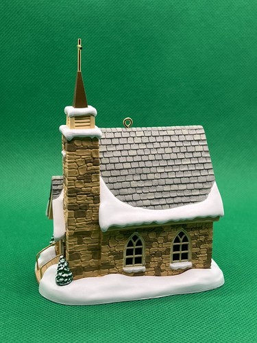 "The Stone Church"" 1998 Hallmark Magic Candlelight Services adorno #1 | Nuevo de lote antiguo - Imagen 2 de 7