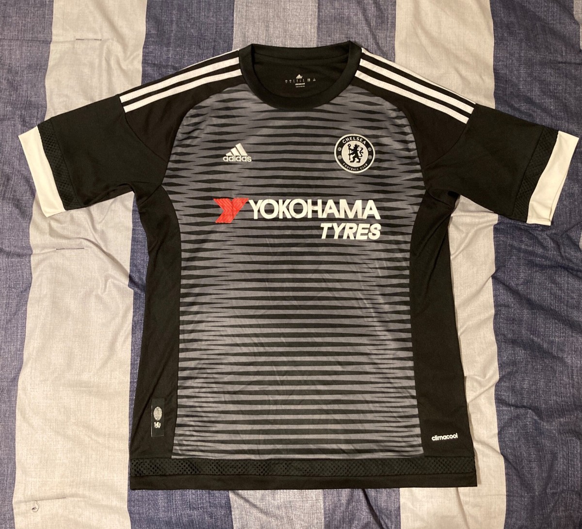 soccerwe 代表 Adidas Chelsea FC Soccer Jordan Ibe Mens Football 2015-16 Third