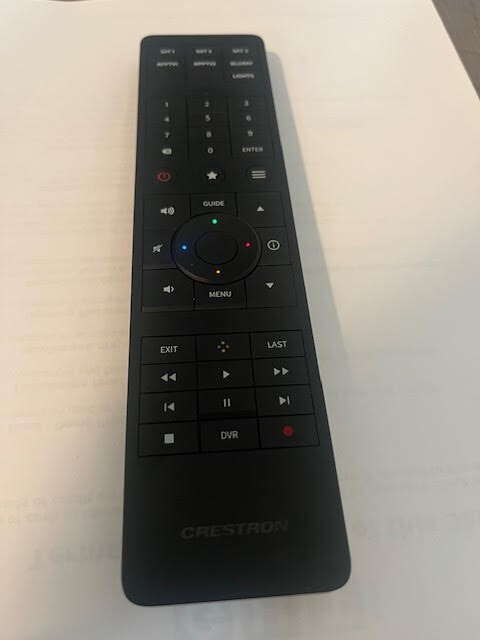 Crestron HR-310 Handheld Remote - Black | eBay