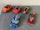 VINTAGE Job LOT X 5 HOT wheels science friction JEEP MAISTO DIECAST CARs RD-09