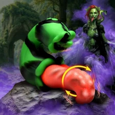 Creature Cocks: Tongue Lasher Silicone Vibrator ---FREE SHIPPING!!!