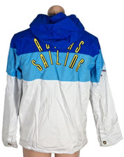 RARE FACTORY SAMPLE VTG 90s ADIDAS Zip track Sailing jacket ANORAK pullover M